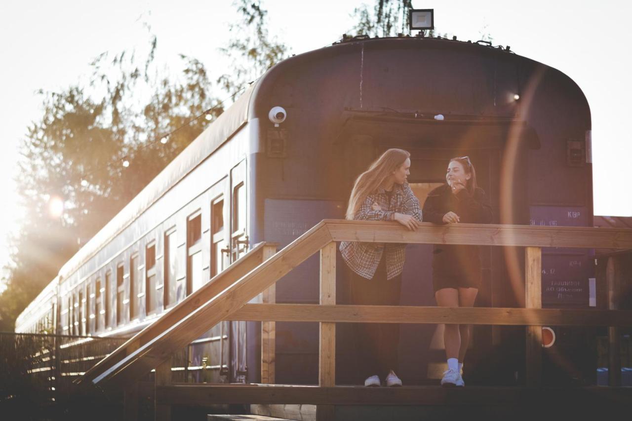 Railrooms Traincar Hostel Tallin Zewnętrze zdjęcie